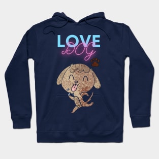 Love dog my family Hoodie